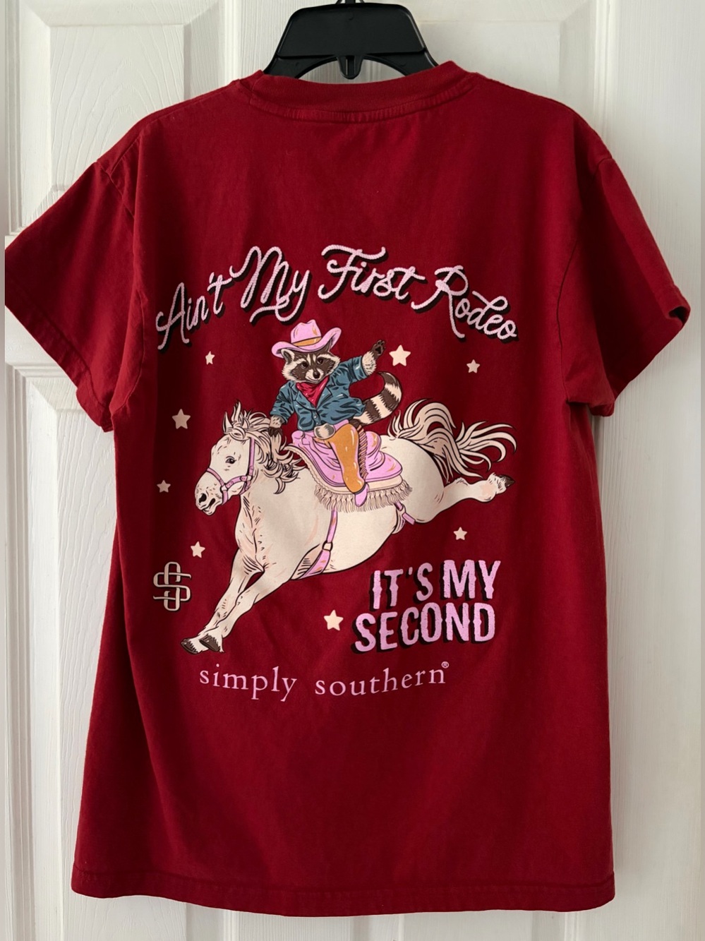 Simply Southern Red Short-Sleeve Logo Tee